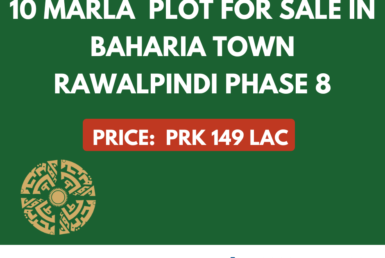 10 Marla Plot For Sale in Baharia Town Rawalpindi Phase 8